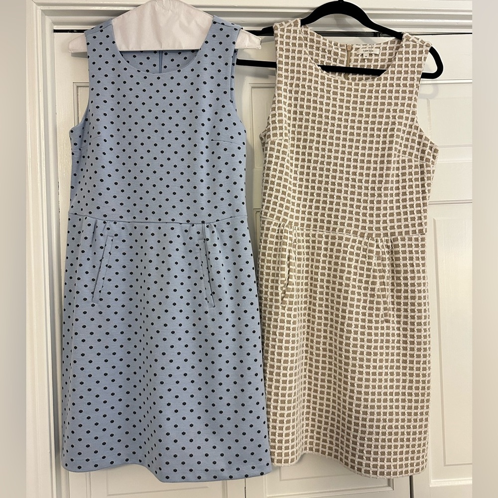 2 Tyler Boe Sleeveless Dresses sz M